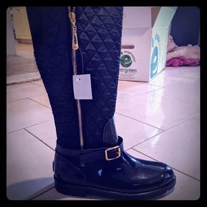 Henry Ferrera Tall Rain/Snow Black Boots
